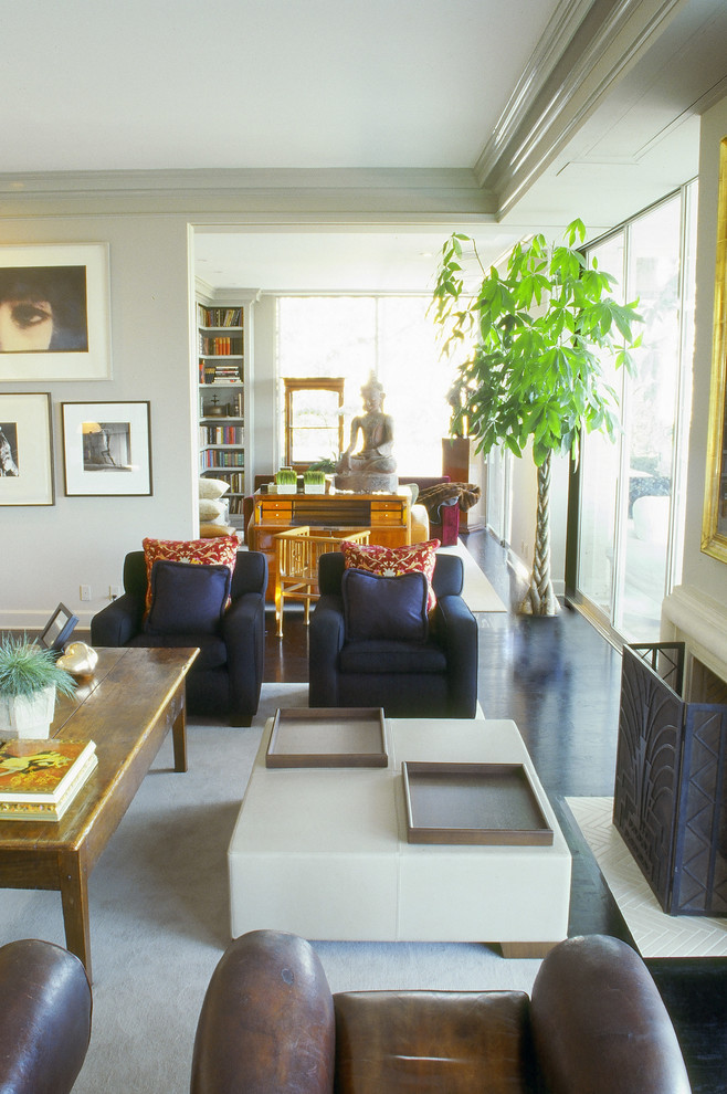 Modernes Wohnzimmer in San Francisco