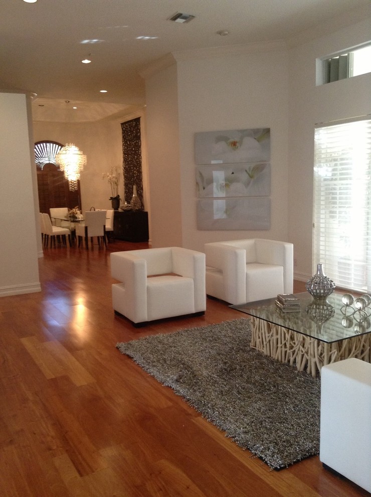 Living room in Miami.