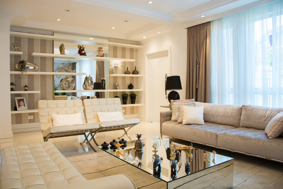 Photo of a contemporary living room in Dublin.