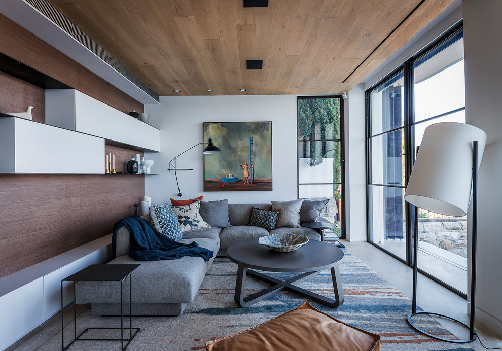 Mittelgroßes Modernes Wohnzimmer in Sydney
