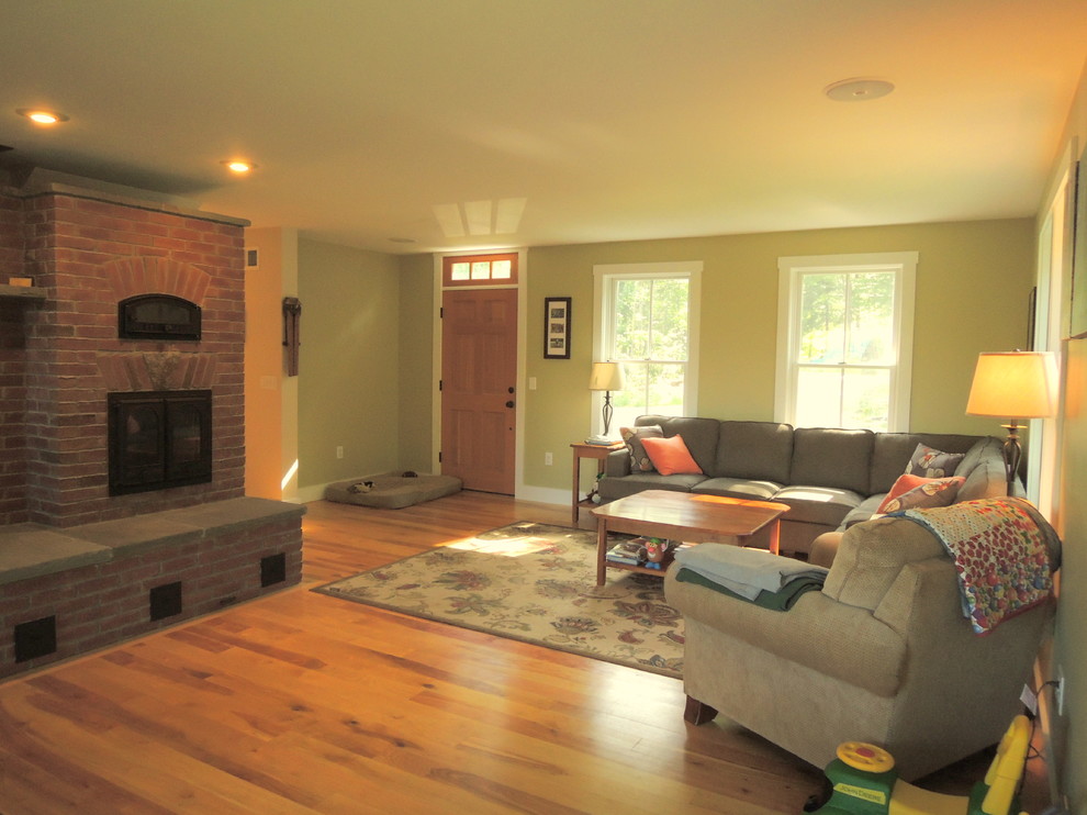 Vermont Country Cape Living Room Craftsman Living Room Burlington