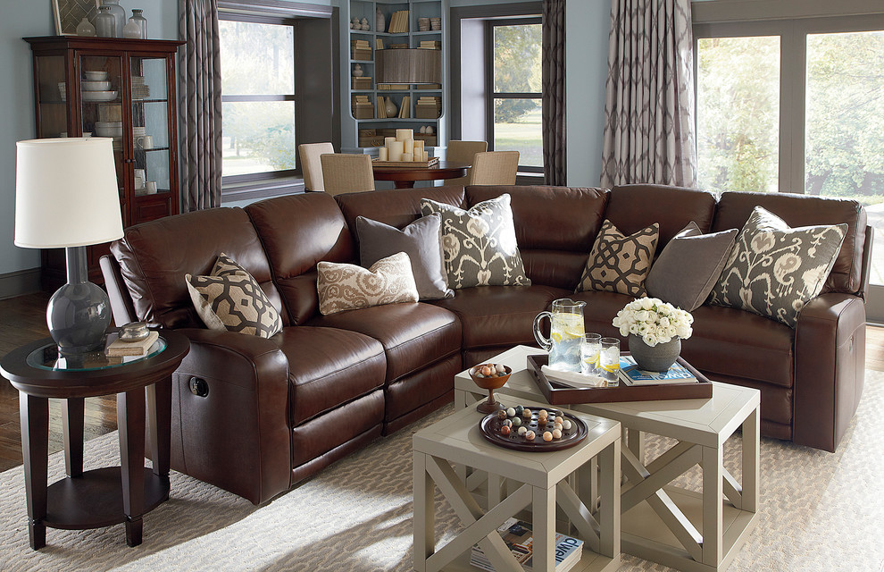Versa Motion Sectional by Bassett Furniture - Traditional - Living Room ...
