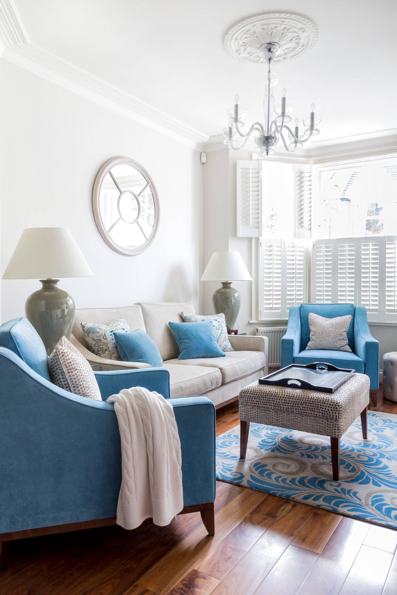 Beautiful Blue And Grey Living Room Ideas You Re Going To Love Houzz Uk