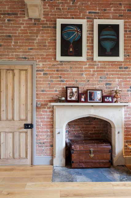 how to make an unused fireplace look nice