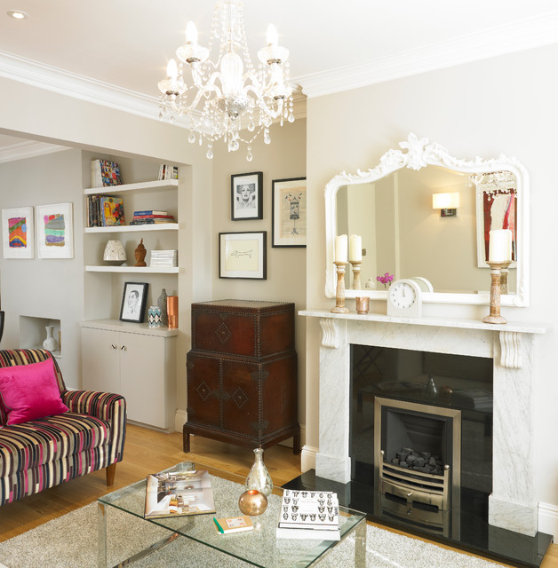 Victorian Terrace House Contemporary Living Room Other By Cream Black Interior Design Houzz Uk