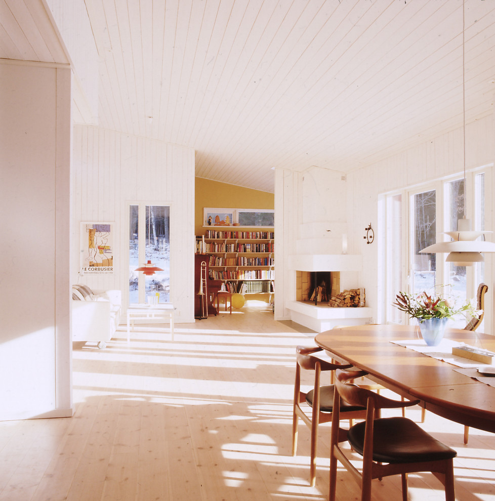 Danish living room photo in Stockholm