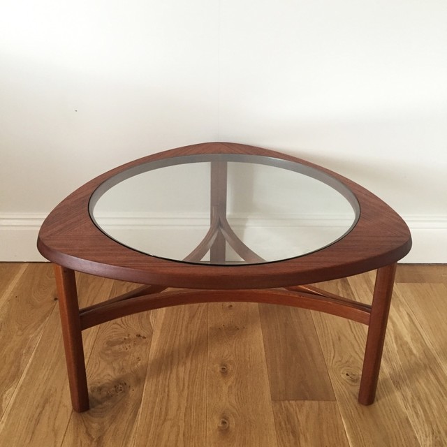 Vintage Mid Century Nathan Teak Coffee Table Midcentury Living