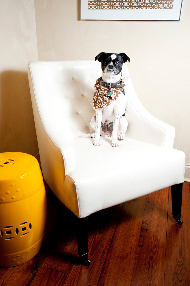 Inspiration for a transitional living room remodel in New Orleans