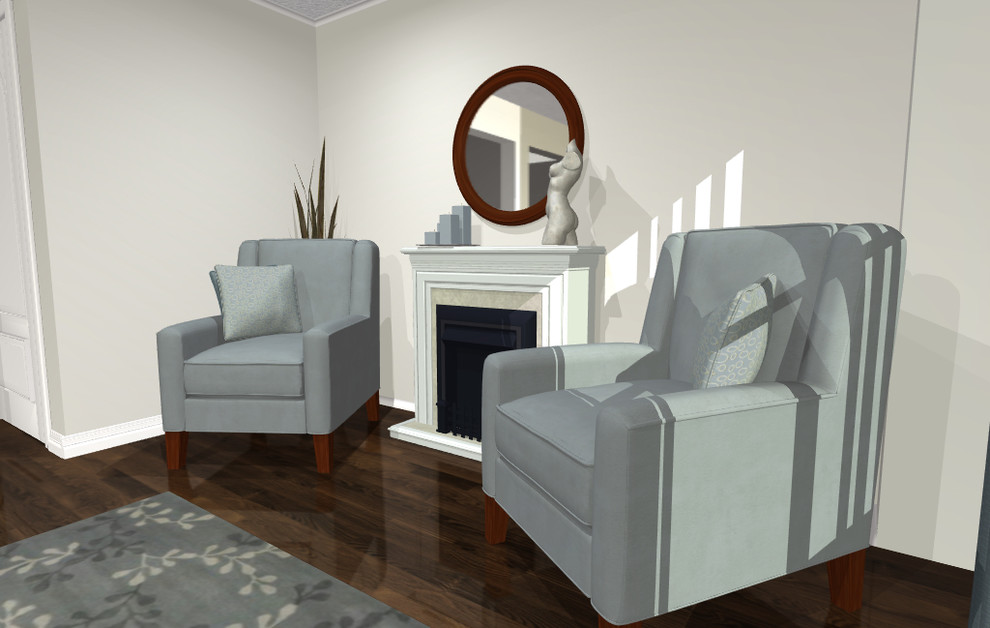 Virtual Decorating Living Room - Contemporary - Living Room - Toronto