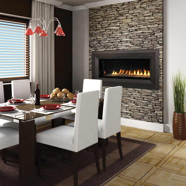 DRI3030C - Contemporary Gas Fireplace Inserts by Superior - Contemporary -  Living Room - Orange County - by Superior Fireplaces | Houzz UK