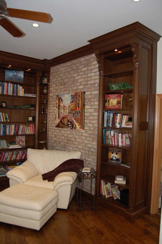 Wall Units Traditional Living Room Other by Bauman Custom Woodworking Houzz