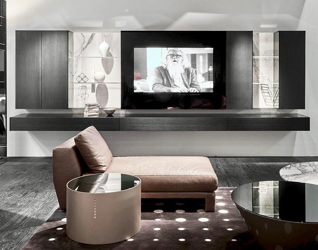 Wall Units Modern Living Room Miami by Bello Spazio Houzz AU