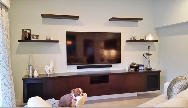 Wall Units Built In Contemporain Salon Miami Par Afw Custom Cabinets - Custom Wall Units Wall Units Built In Contemporain Salon Miami Par Afw Custom Cabinets - Custom Wall Units