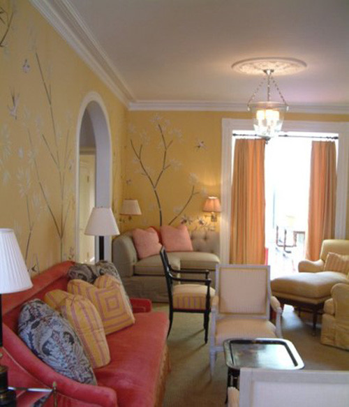 Wallpaper Installation Projects Living Room DC Metro by Patrick