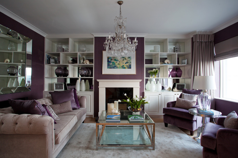 Inspiration for a contemporary living room in Dublin.