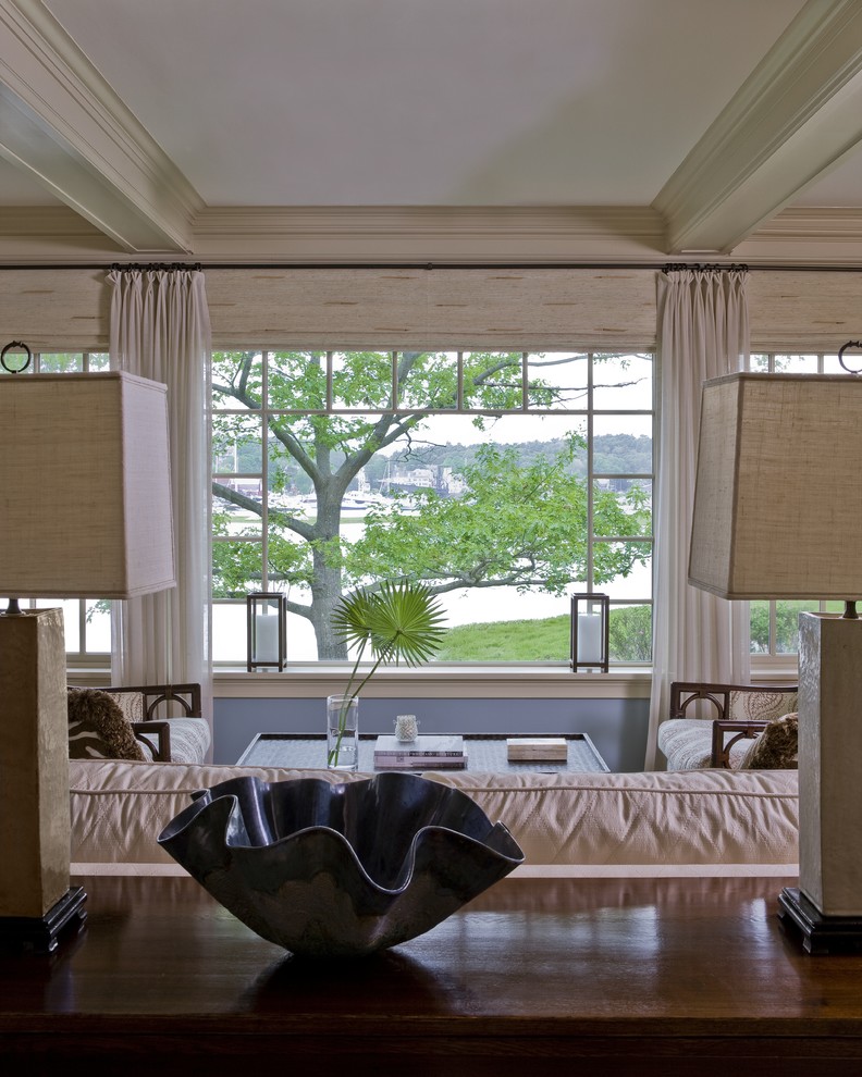 Water View Living Room Eclectic Living Room San Francisco by