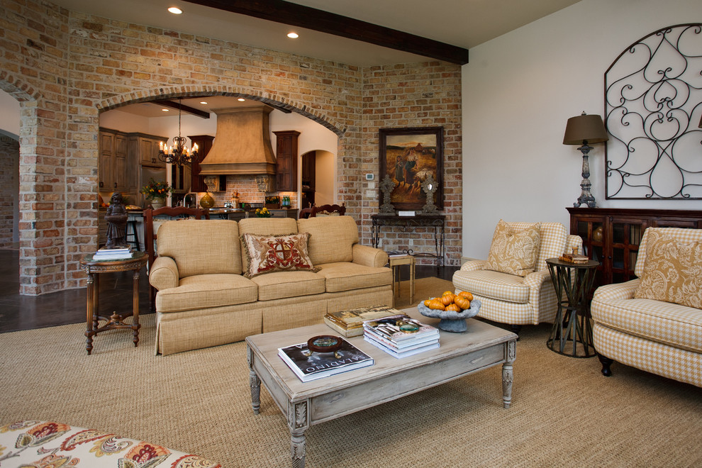 Waterview River Valley Traditional Living Room Little Rock by Parkinson Building Group