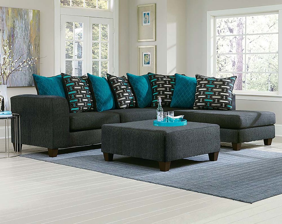 Watson Big Two Piece Sectional Sofa, American Freight Living Room Sets