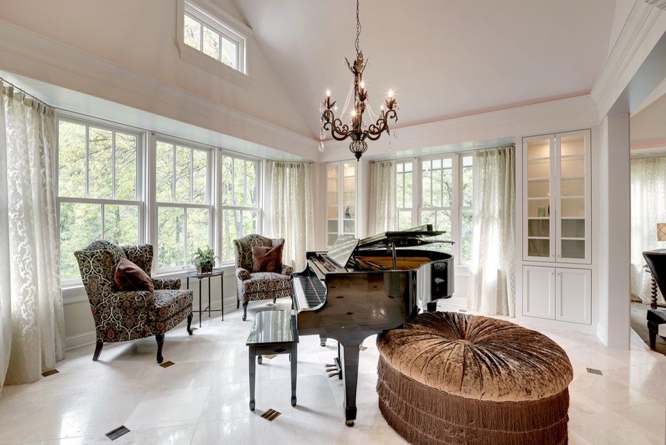 Wayzata | Piano Room - Traditional - Living Room - Minneapolis - by