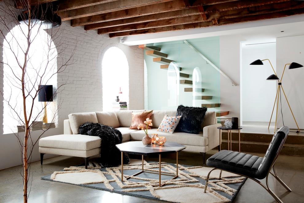 West Elm Contemporary Living Room New York by West Elm Houzz