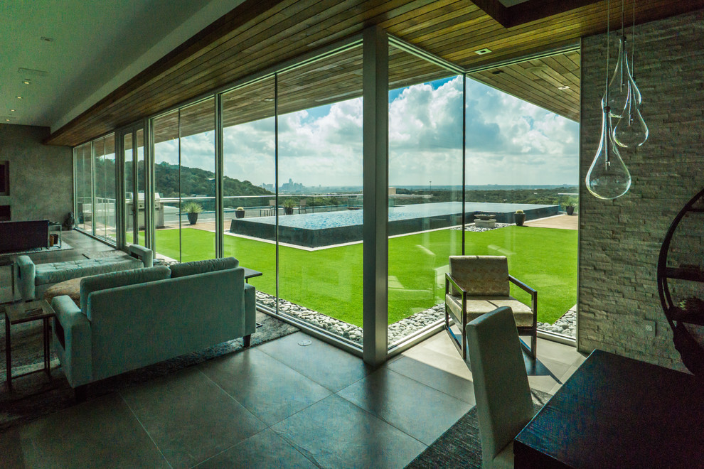 West Lake Hills Infinity Edge Pool & Decks (Ipe, Cable Railing ...