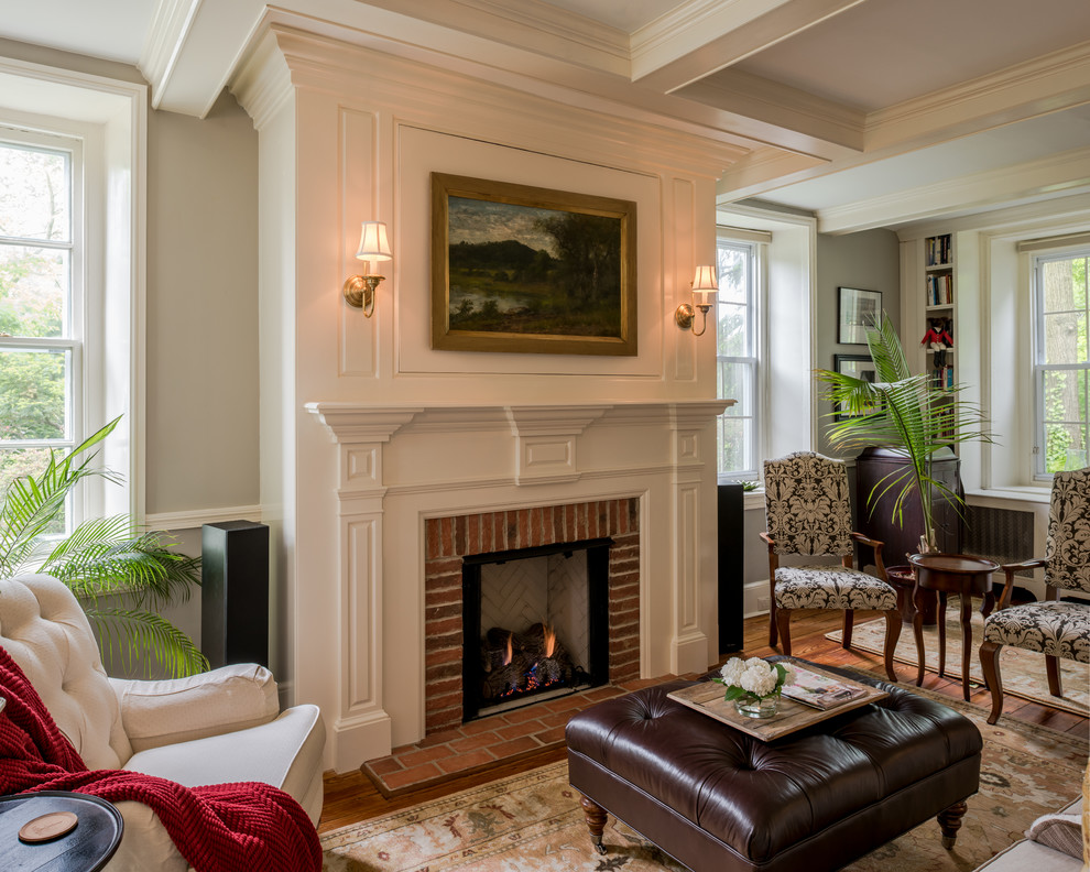 West Mount Airy Home Traditional Living Room Philadelphia by