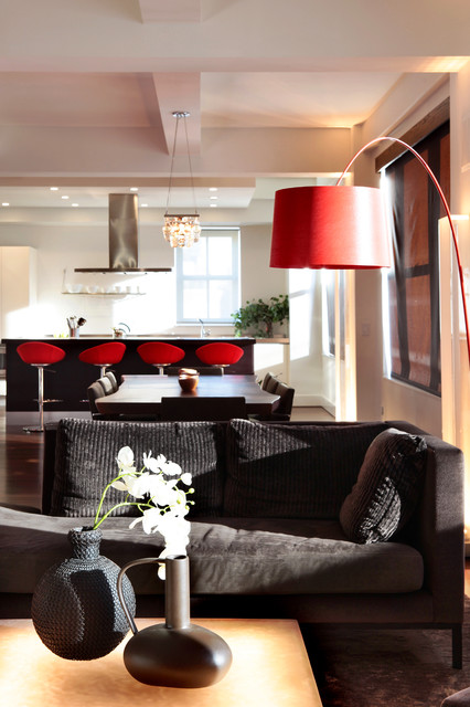 10 Ways a Red Lamp Shade Can Sass Up a Room