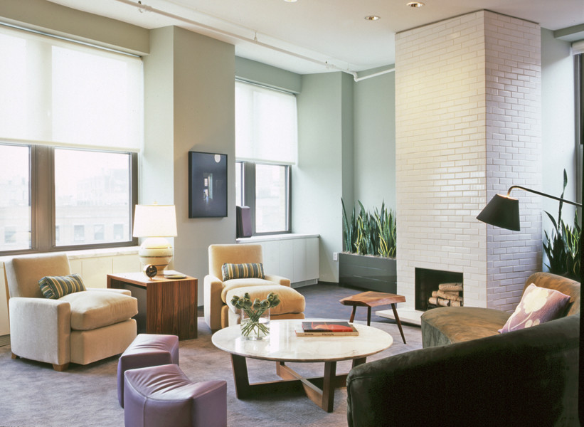 West Village Loft - Modern - Living Room - New York - by User | Houzz