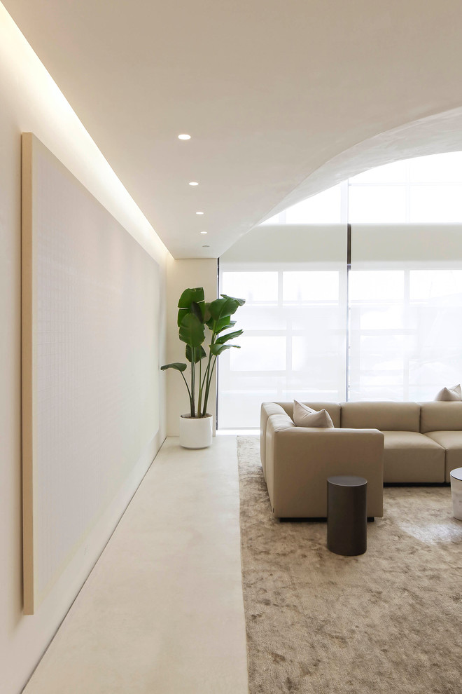 West Village Townhouse Moderno Salón Nueva York de Rusk