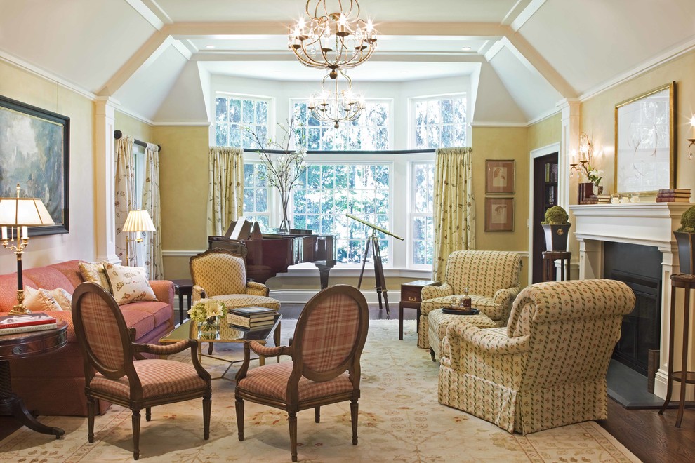 Westchester Residence Traditional Living Room New York by