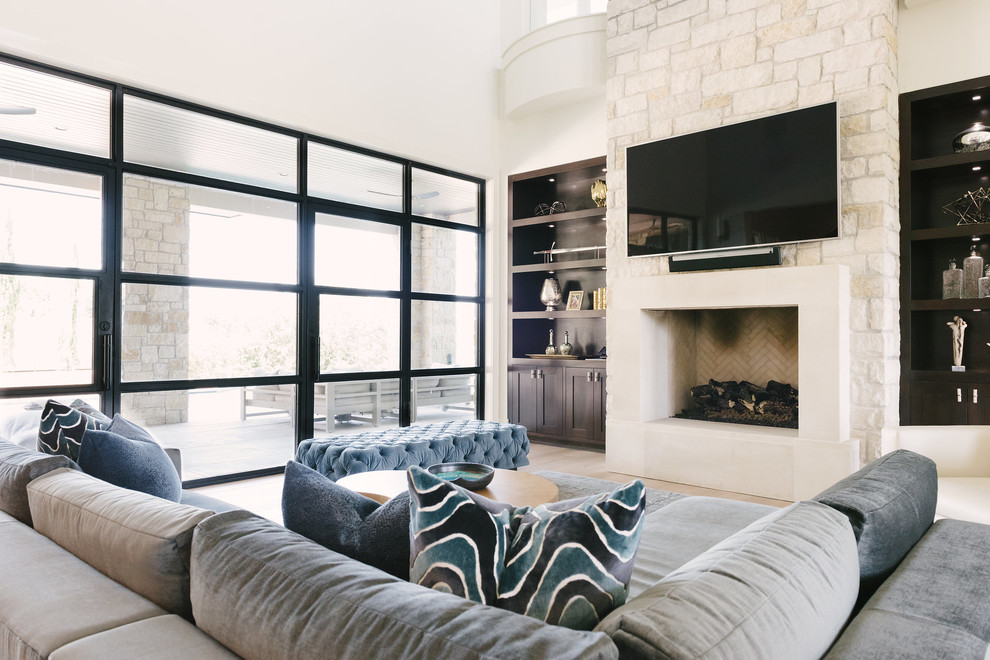 Westlake Hills Private Residence - Modern - Living Room - Austin - by ...