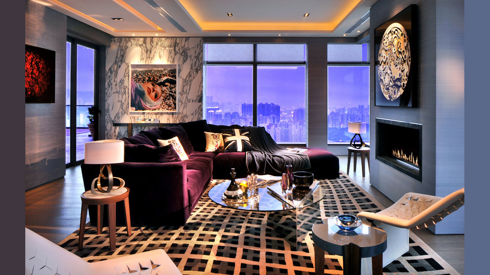 Design ideas for a living room in Hong Kong.