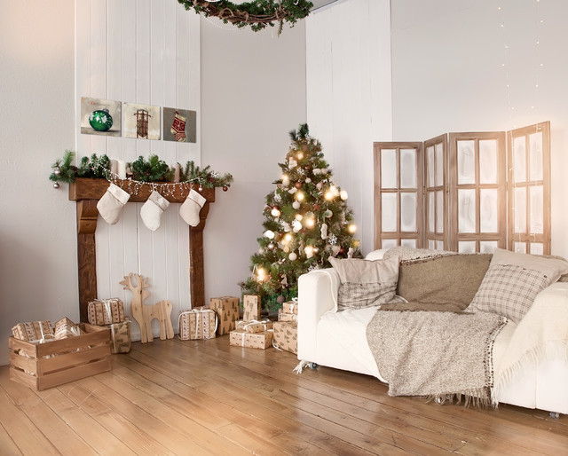 11 Idee Decorative per un Natale in Perfetto Stile Shabby Chic