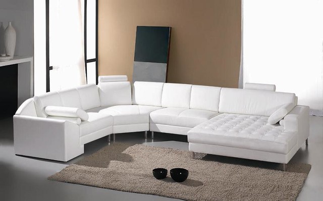 Cheap white sectional online