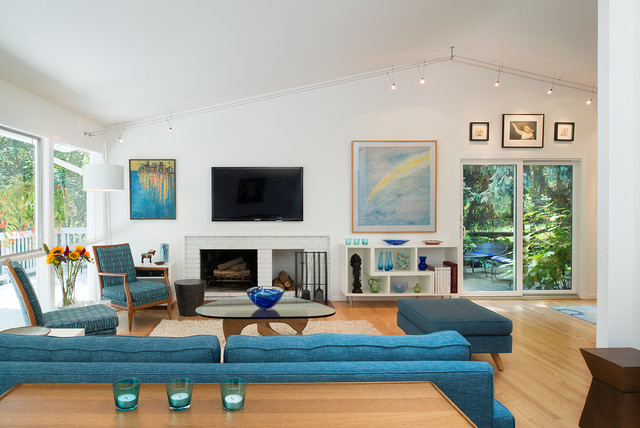 Whole House Remodel, Bethesda, MD - Contemporary - Living Room - DC ...