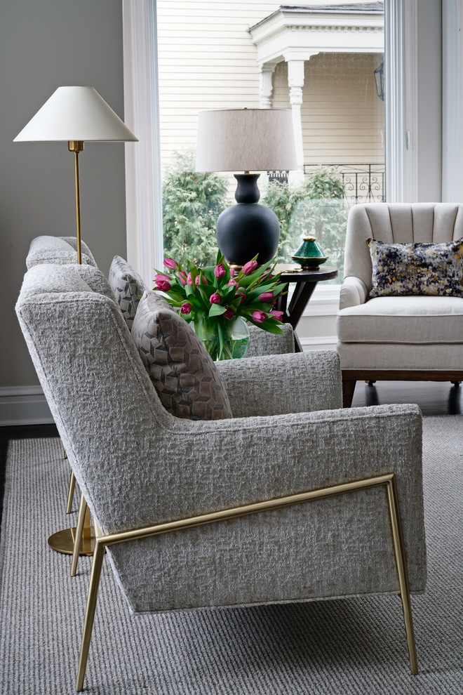 Wicker Park Refresh - Transitional - Living Room - Chicago - by Dan Rak ...