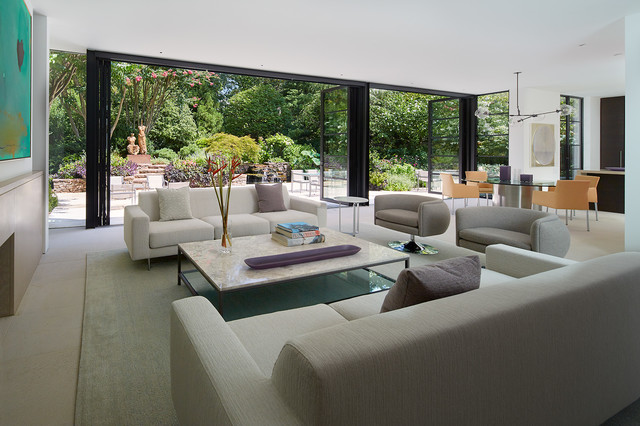 Wide Open Living Spaces Contemporary Living Room Dc Metro By Hope S Windows Inc Houzz Au