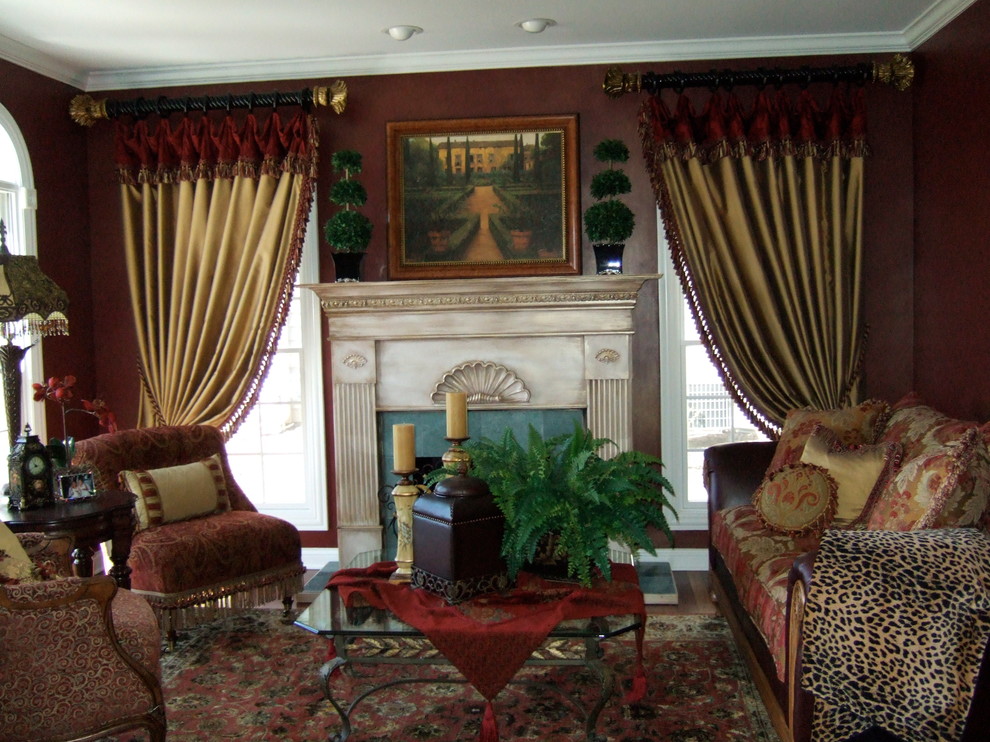 Klassisches Wohnzimmer in Chicago