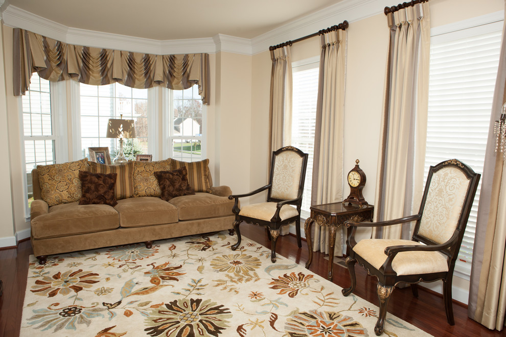 Window Treatments Traditional Living Room DC Metro by Signature