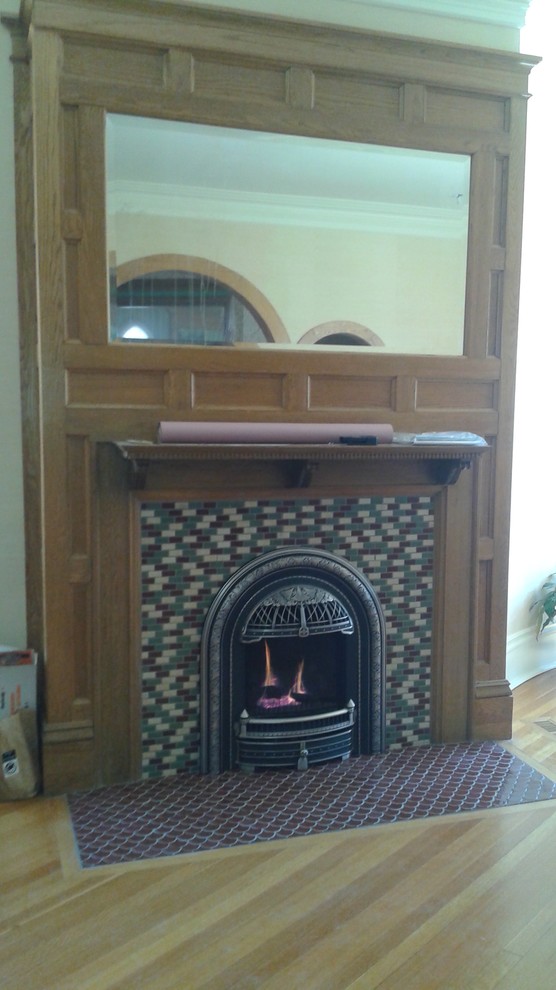 Windsor Arch Victorian Living Room Minneapolis by Woodland