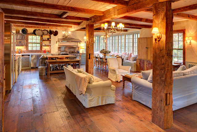 Windy Gates Addition & Renovation | Converted Rustic Barn - Rustic ...