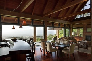 Wing House - Kolonialstil - Wohnbereich - Hawaii - von McClellan