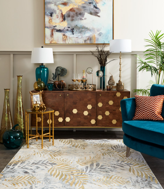 Winter Style Guide '20 Midcentury Living Room Other by Taskers