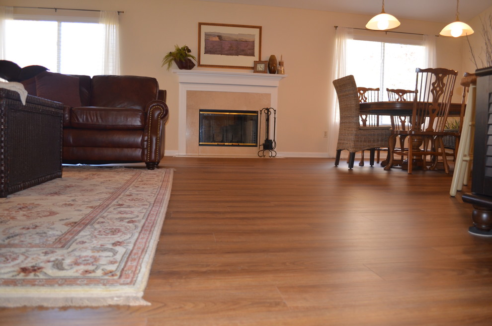 Wood-Look Luxury - Living Room - Cincinnati - by Carpetland Carpet One ...