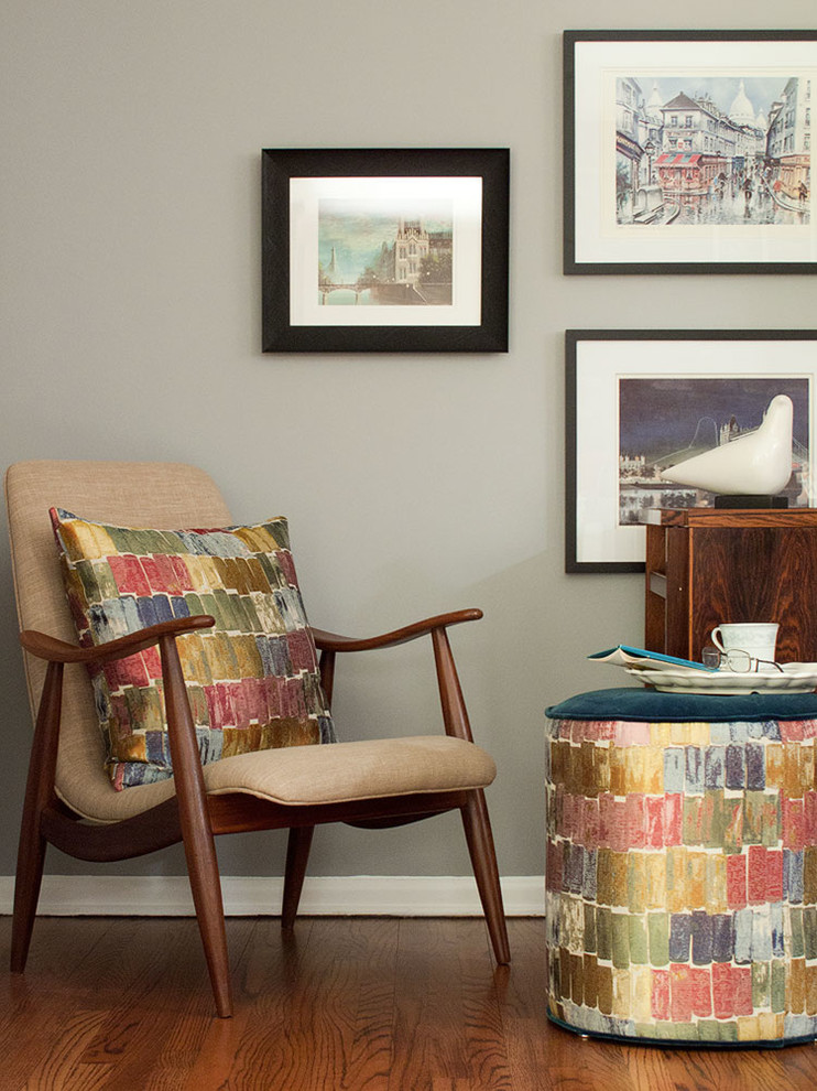 Woodland Hills Midcentury Living Room Los Angeles by Michael