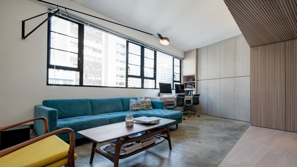 Design ideas for an urban living room in Hong Kong.