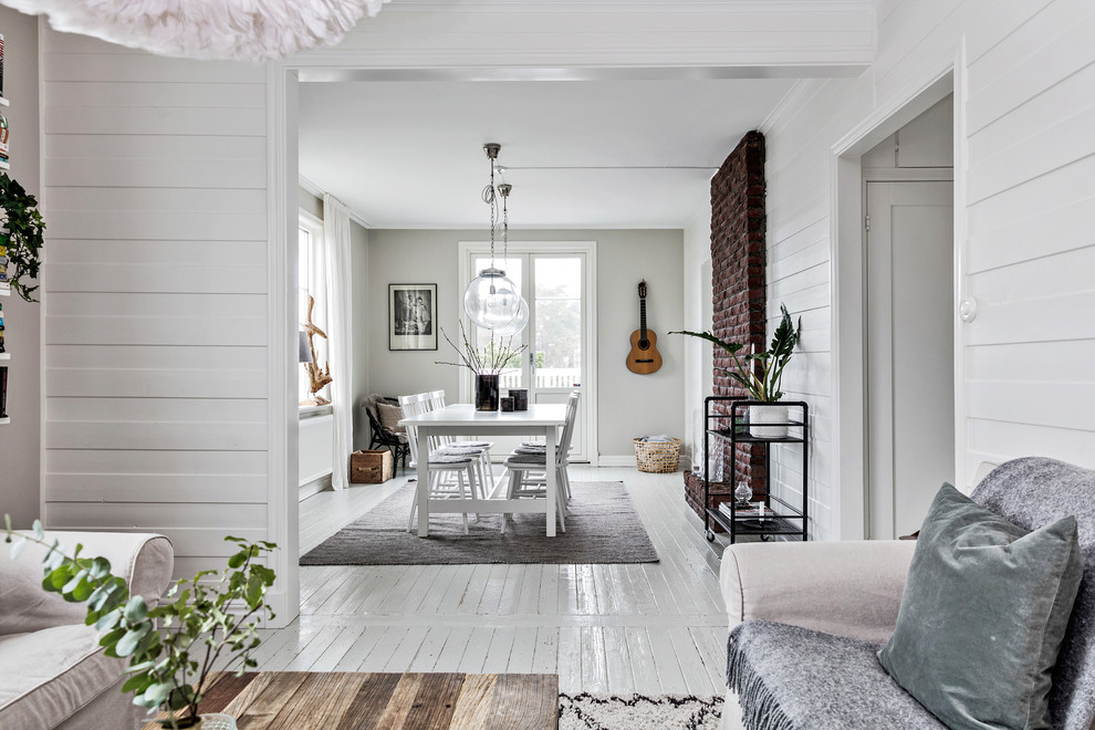 Inspiration for a scandi dining room in Gothenburg.