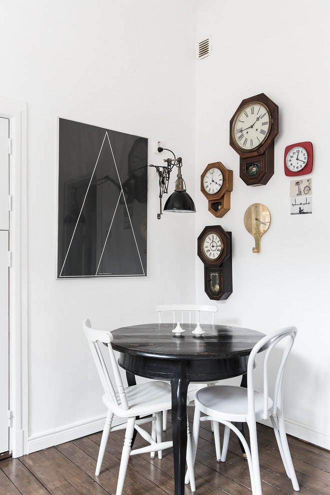 This is an example of a scandi dining room in Malmo.