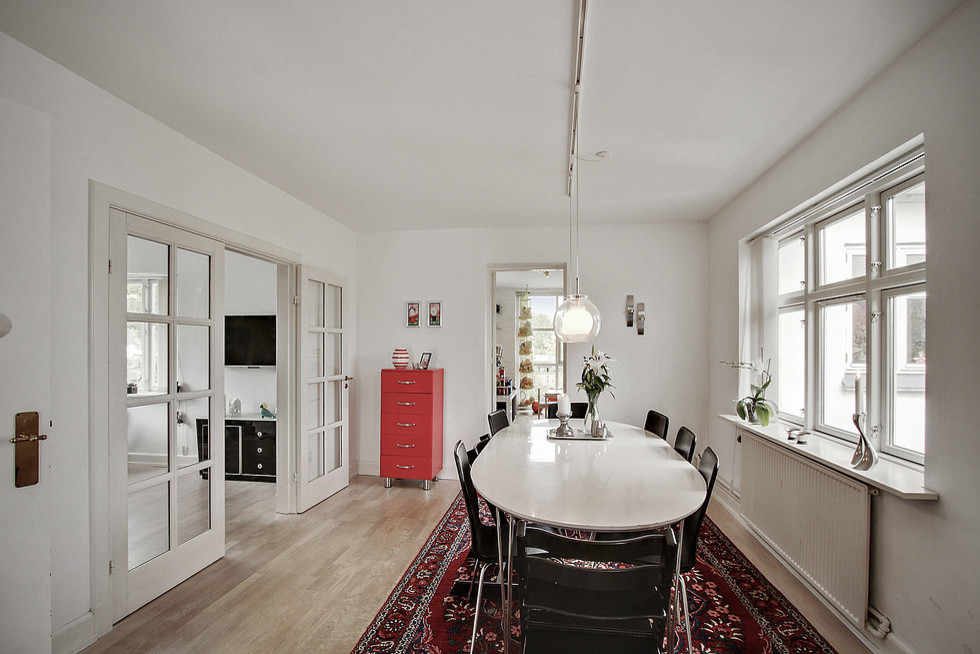 Design ideas for a scandi dining room in Aalborg.