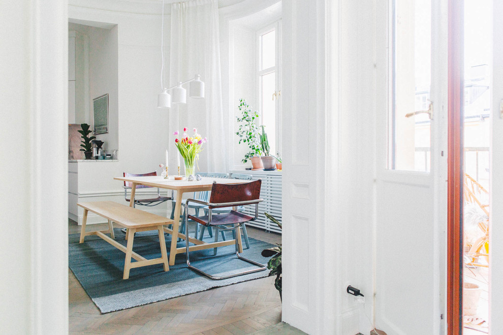 Inspiration for a scandi dining room in Stockholm.
